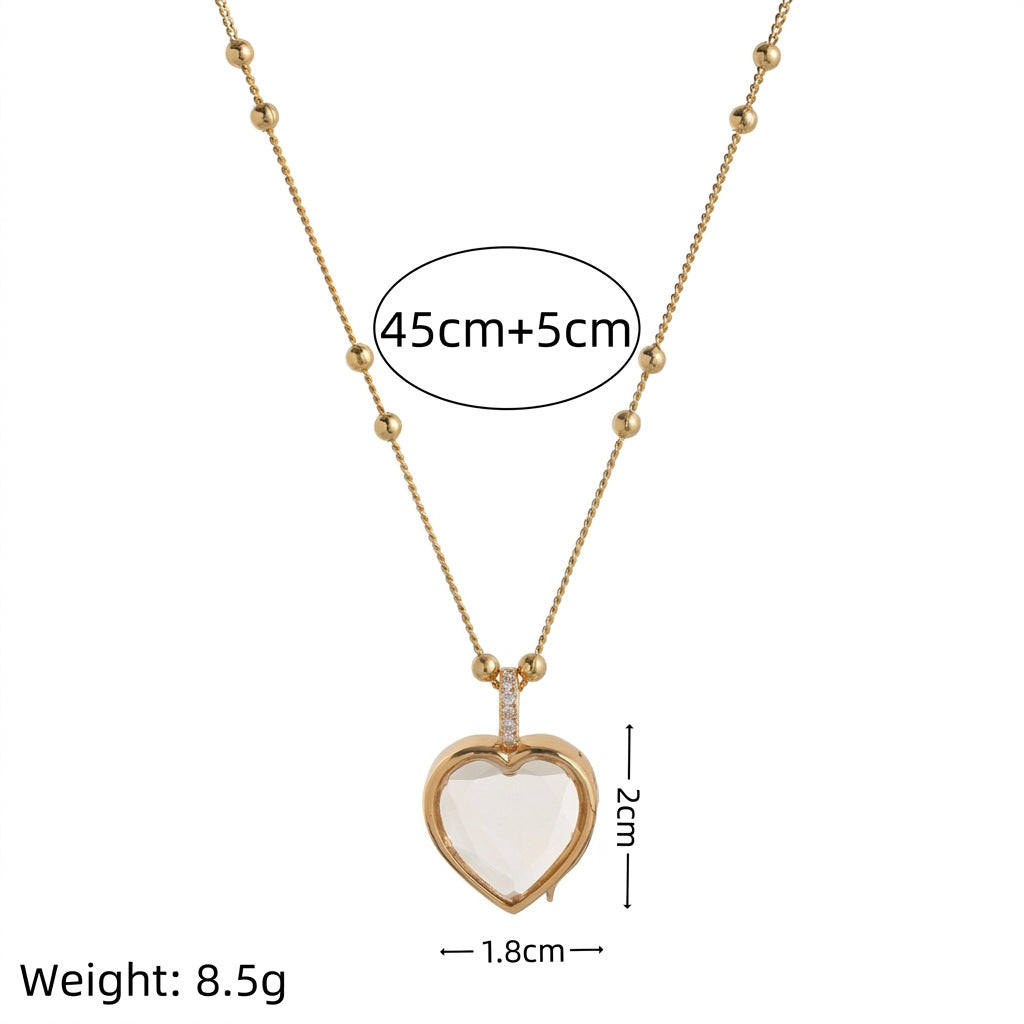 Heart Birthstone Locket and Charm Collection