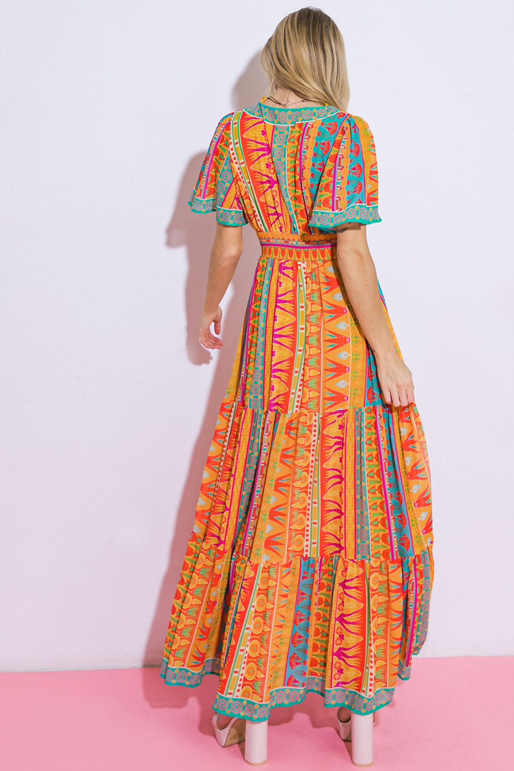 BE THAT GIRL WOVEN MAXI DRESS