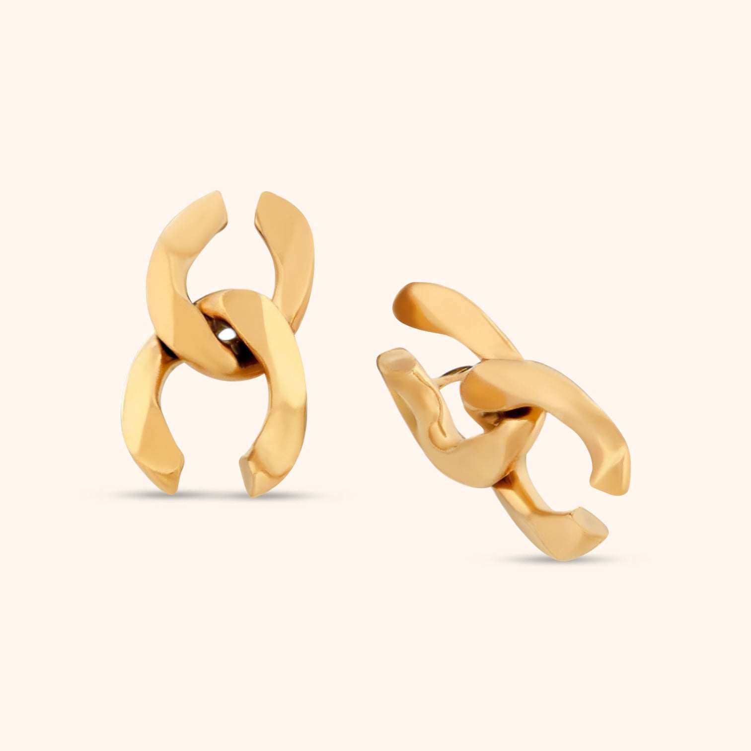 Golden Power Earrings