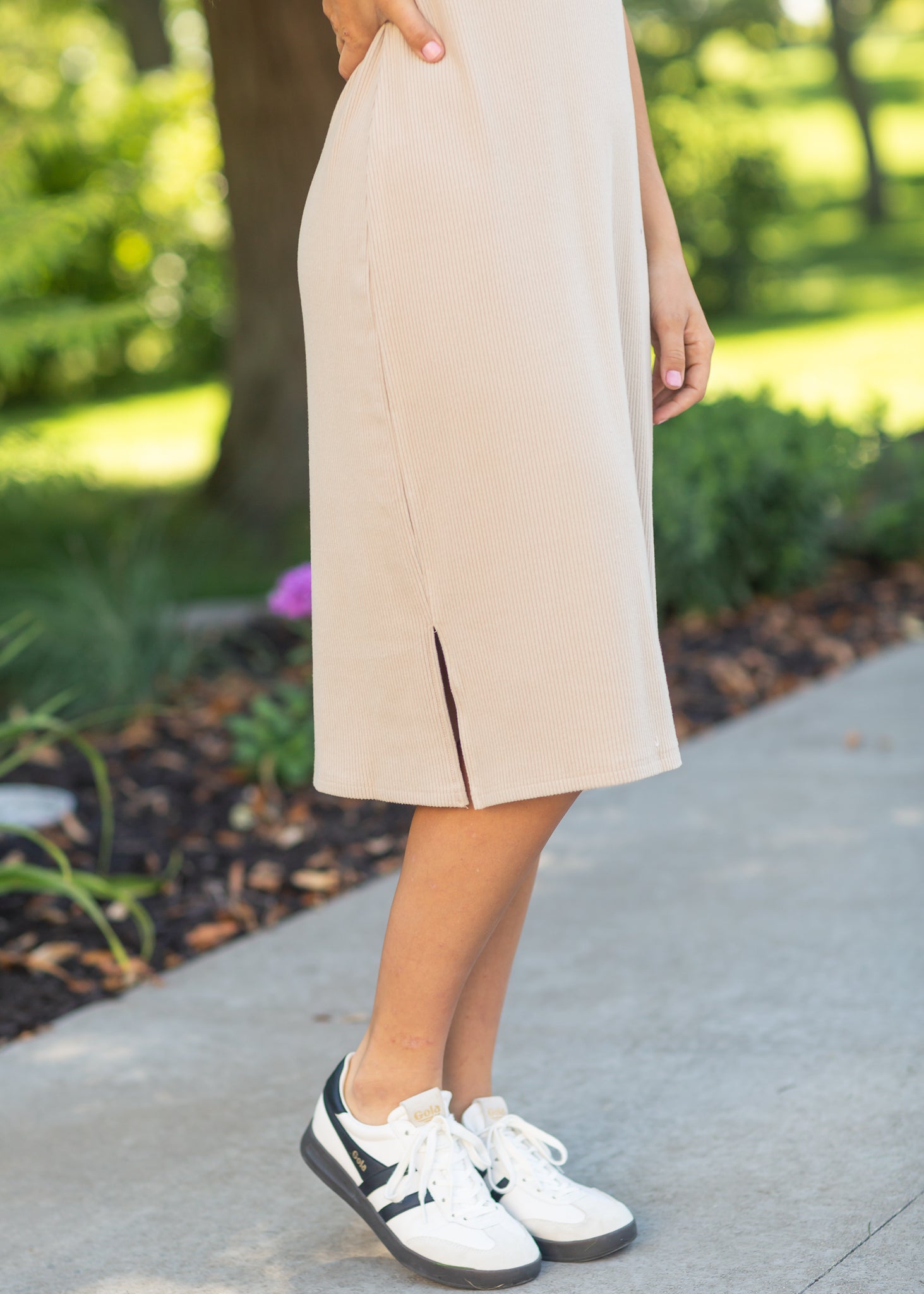 Baylor Ribbed T-Shirt Dress