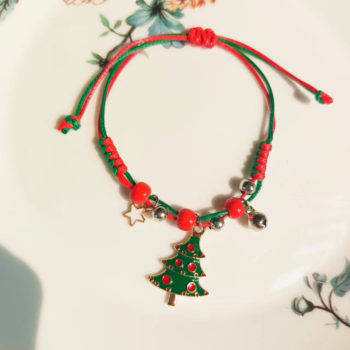 European And American Cross-border Hot Selling Christmas Bracelet Woven Bracelet Bracelet Christmas Gift Factory Supply