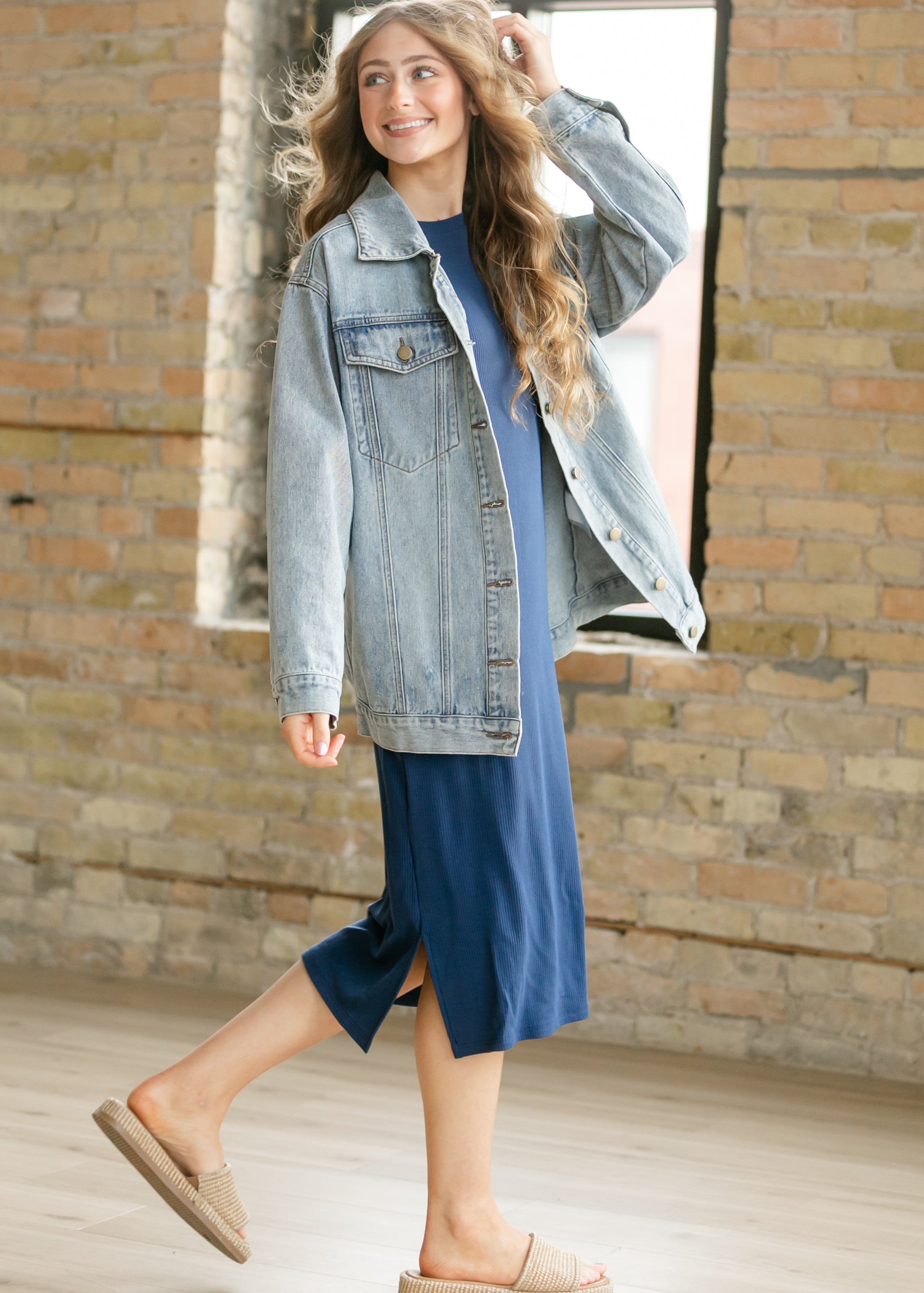 Brinx Oversized Denim Jacket