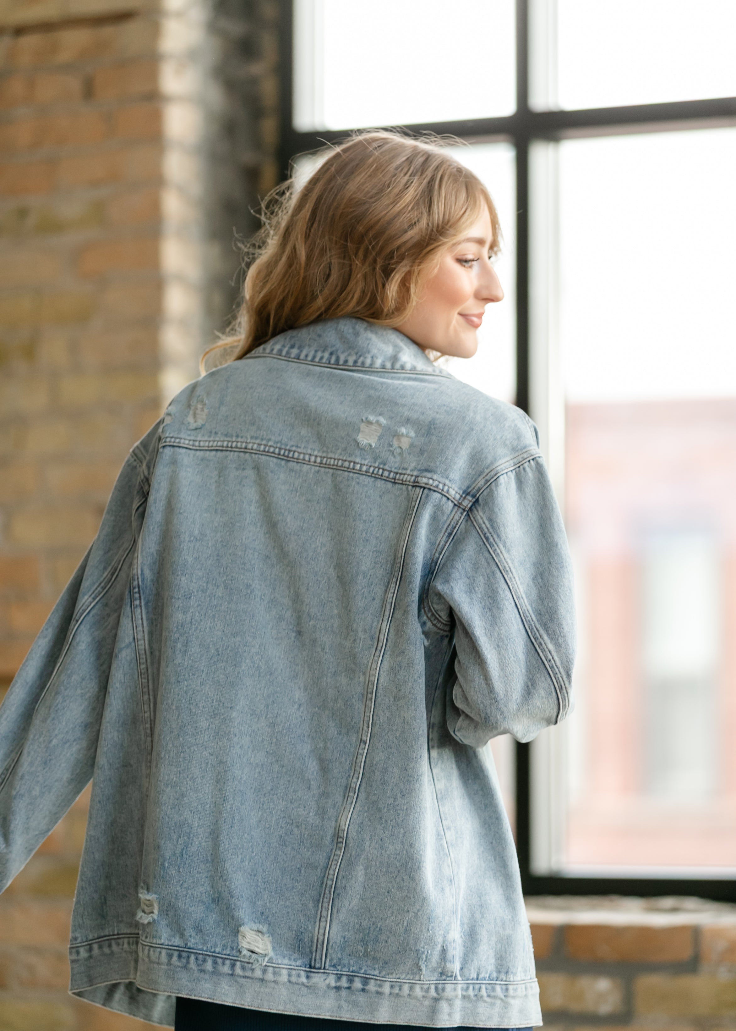 Brinx Oversized Denim Jacket