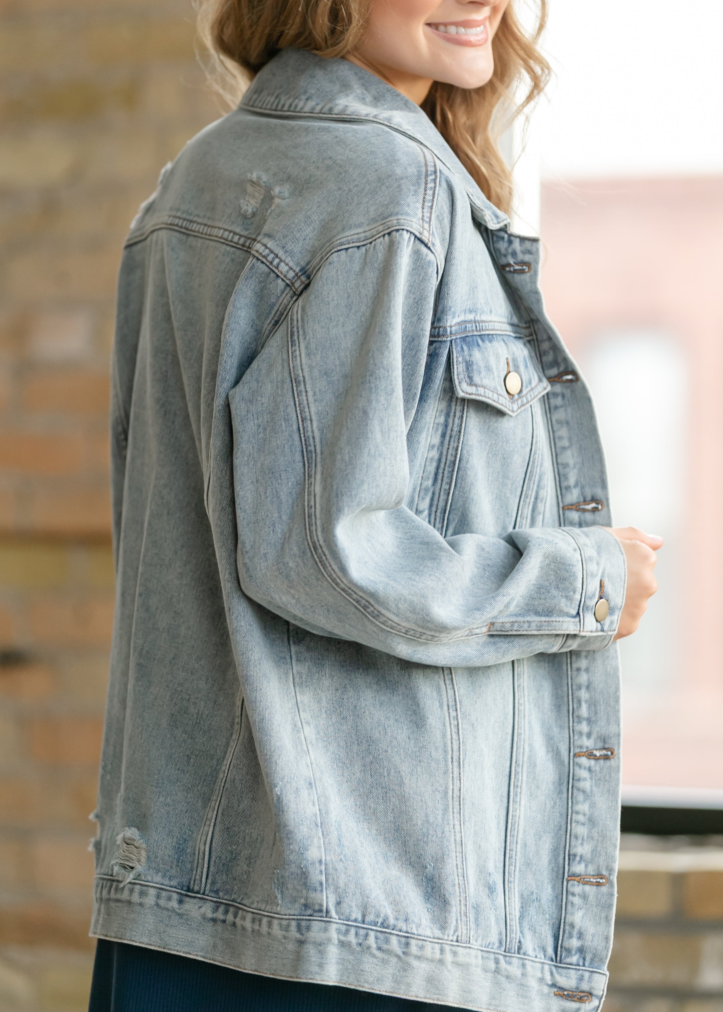 Brinx Oversized Denim Jacket