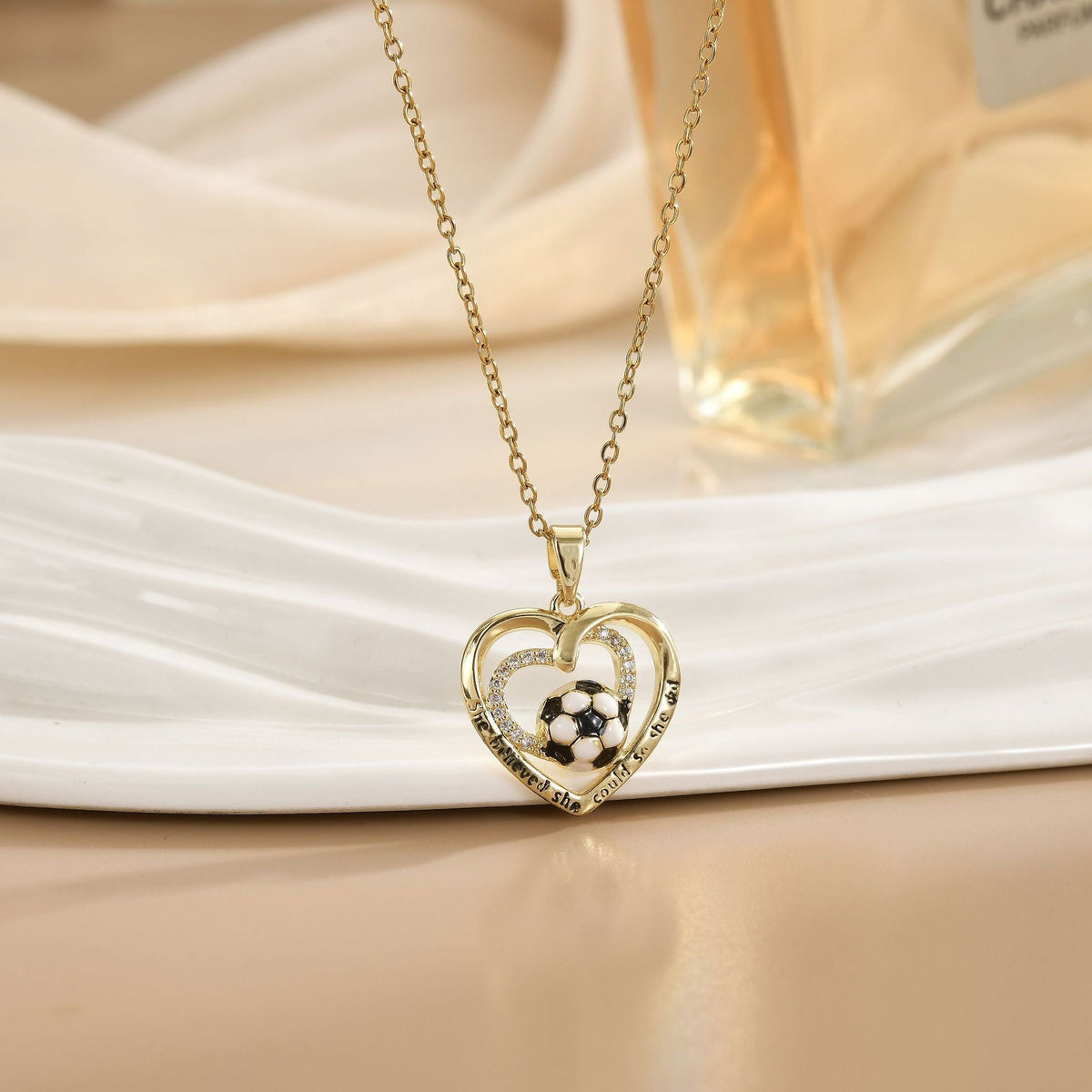 Soccer Pendant Necklace Collection