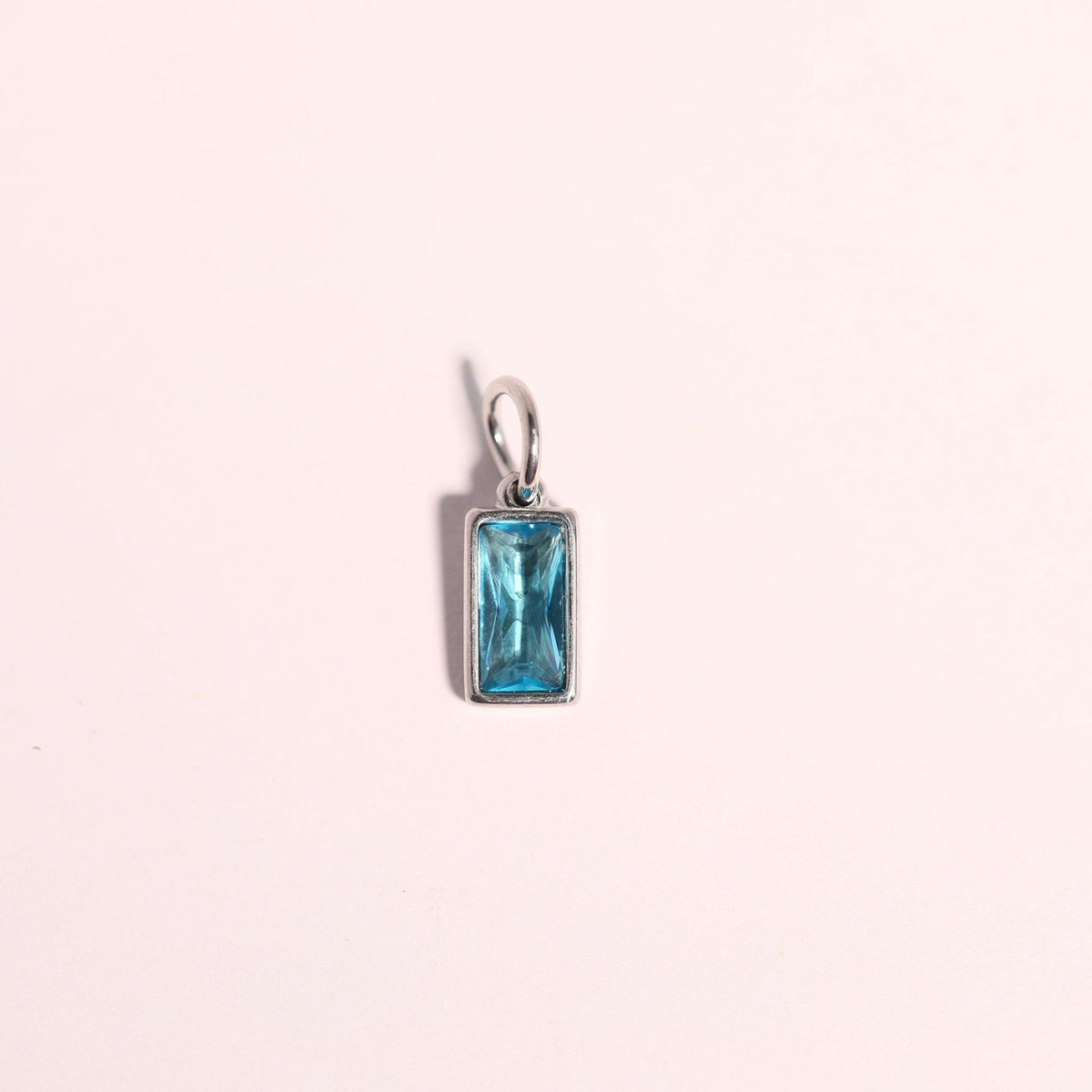 18K gold letters with birthstone design high-end necklace