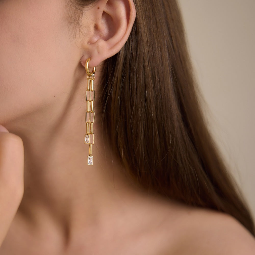 Zircon Tassel Jewelry Collection