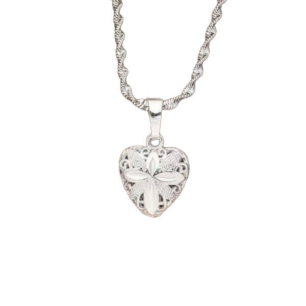Versatile And Stylish Necklace With A Simple Hollow Heart Pendant, A Gift For Mom, Elegant Pendant Wholesale