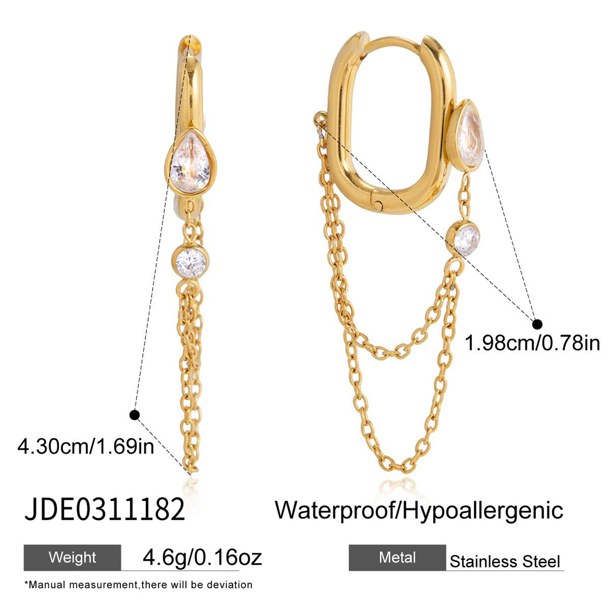 Chain Tassel Earrings Assortment