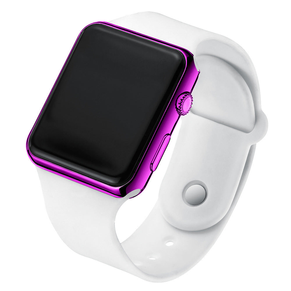Fashion Square LED Digital Electronic Watch