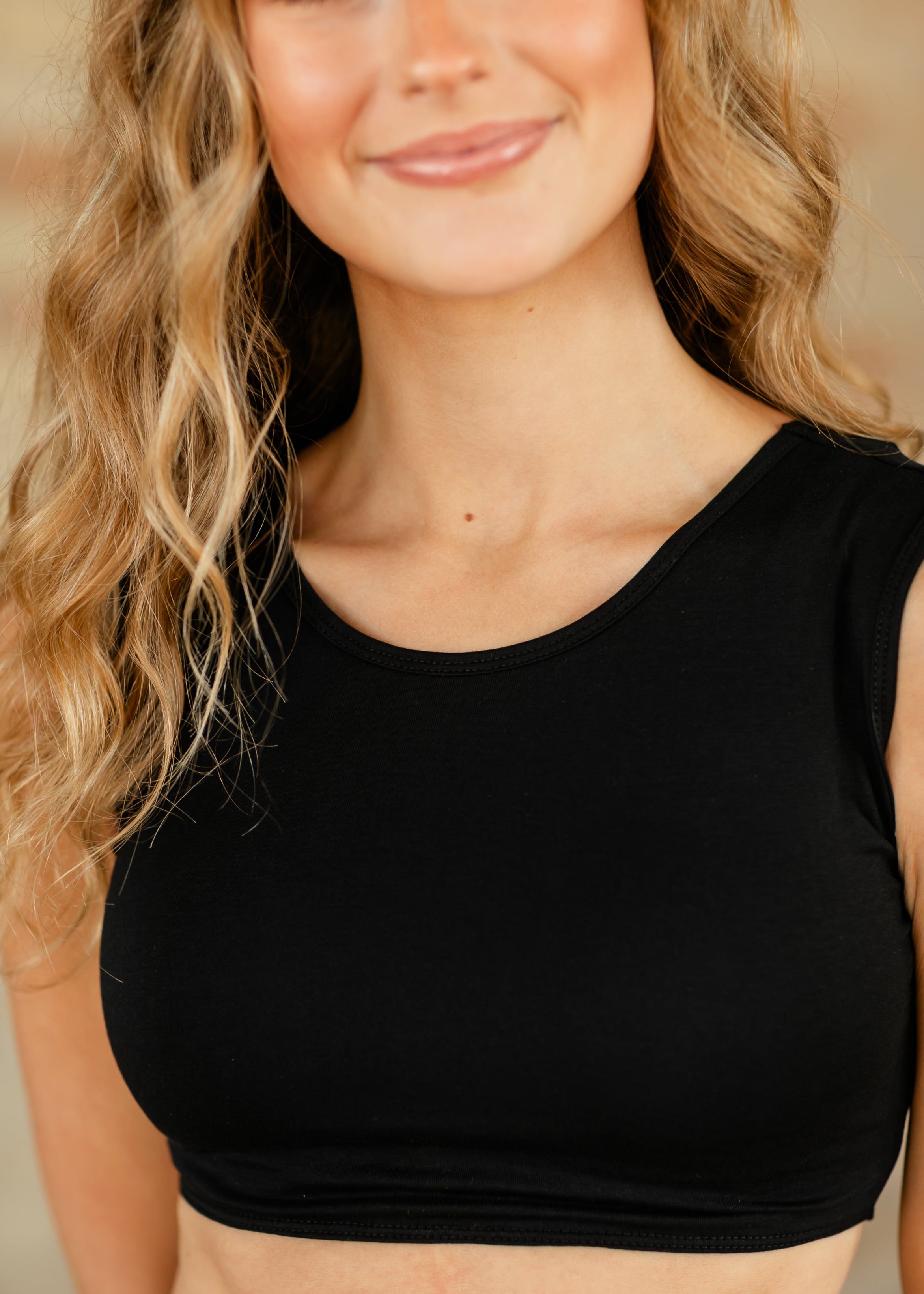 Cotton Demi Layering Tank