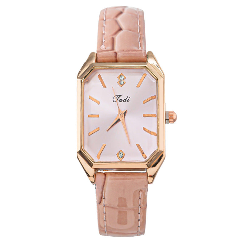 Square Diamond Women's Quartz Watch