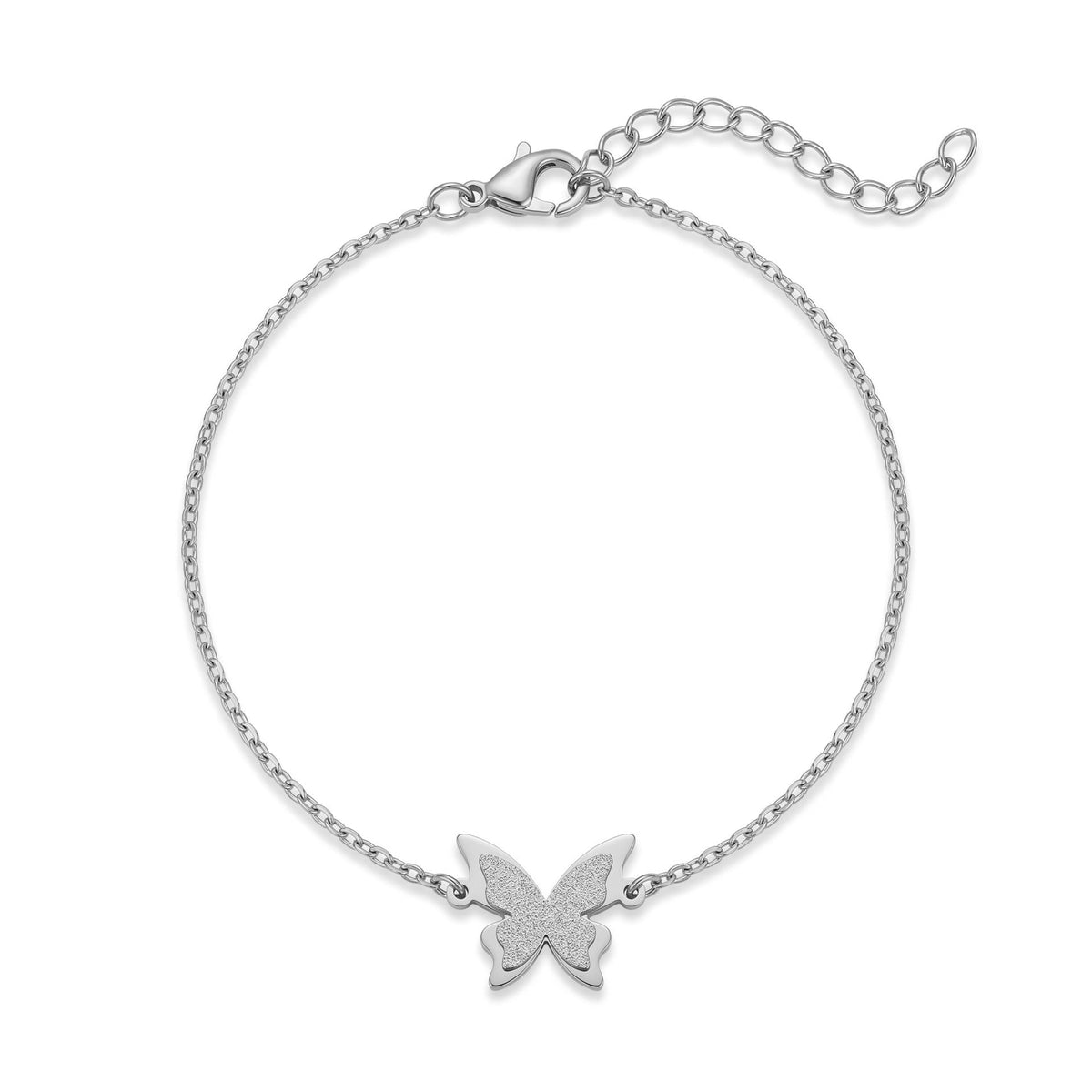 European American Fashion Hollow Heart Pearl Stainless Steel Bracelet For Women, Minimalist Versatile Hand Jewelry Wholesale