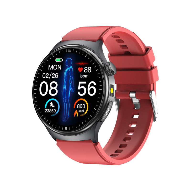 New TK27 Bluetooth Calling Universal Non-Invasive Blood Pressure Blood Glucose Uric Acid Exercise Bracelet
