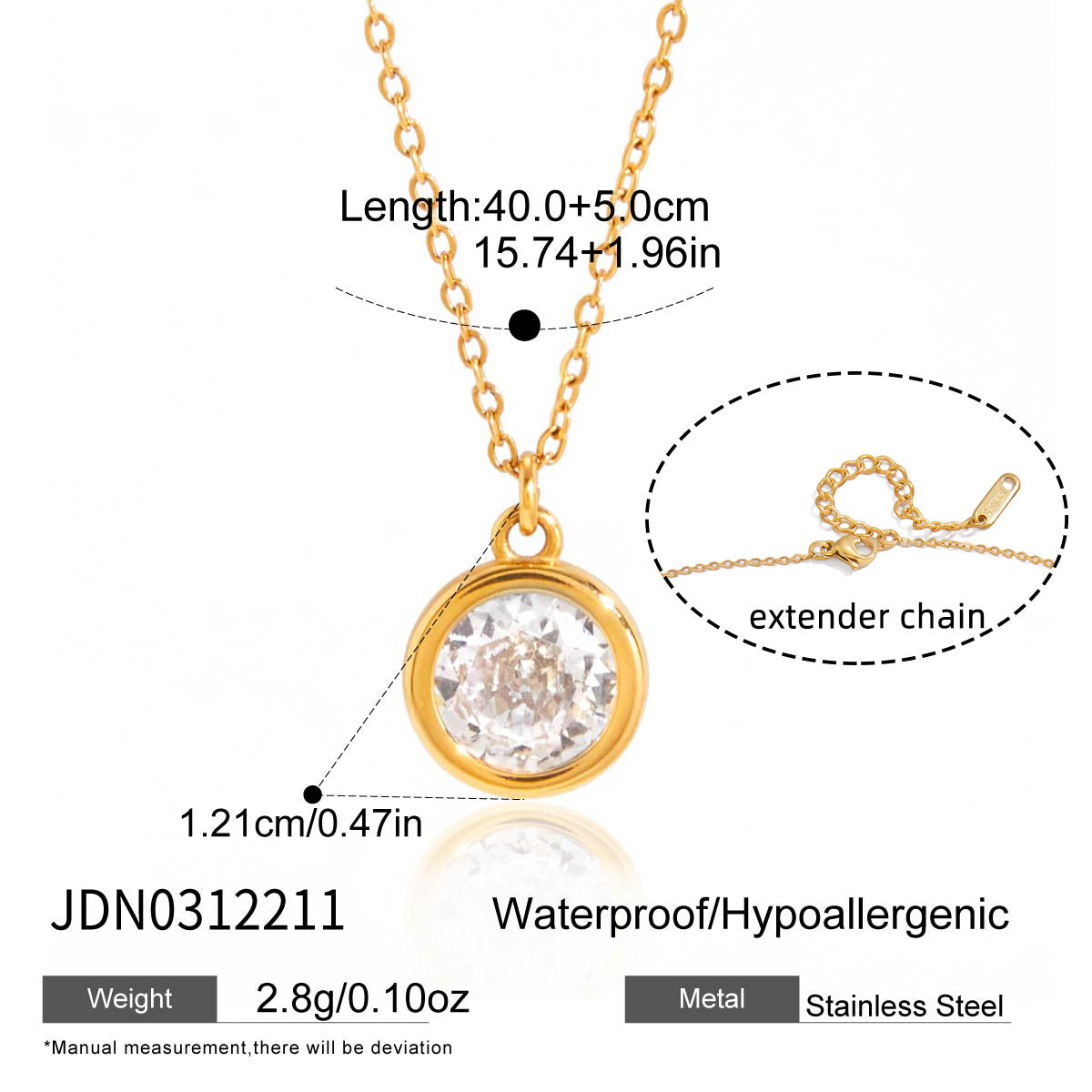 Crystal Drop Y Necklace Collection