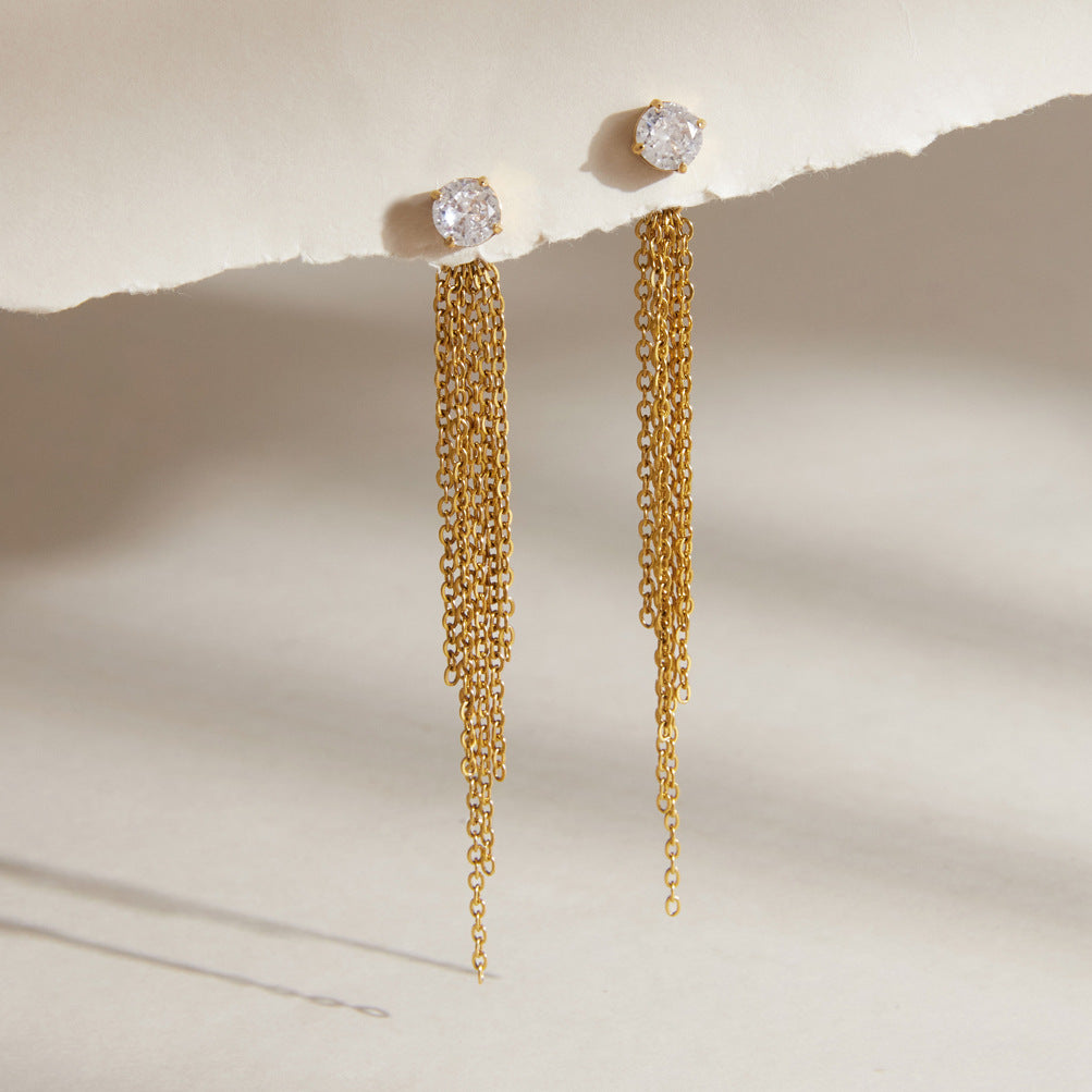 Fan Zircon Ear Crawler