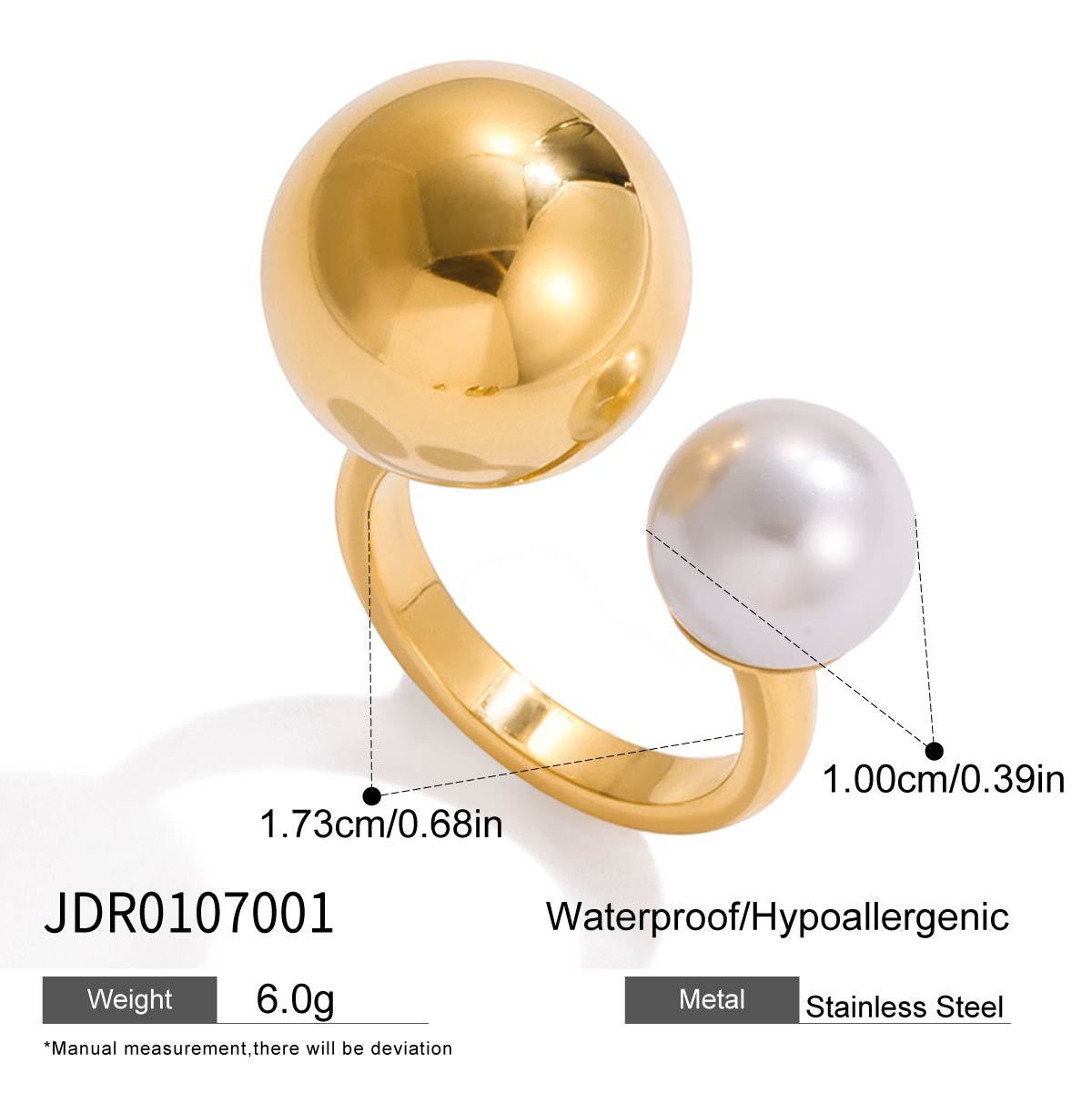 Pearl Statement Ring Collection