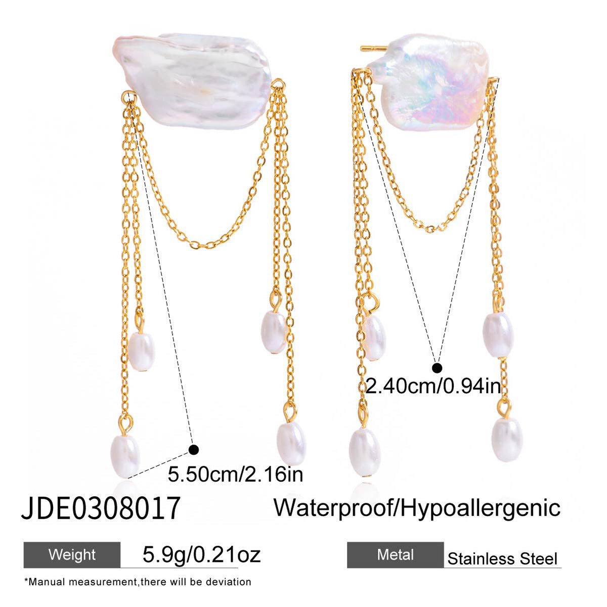 Chain Tassel Earrings Assortment