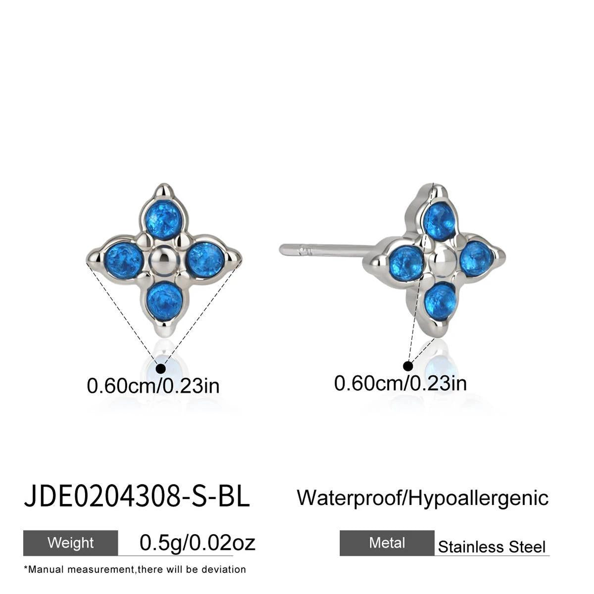 Zircon Necklace and Earring Set Collection