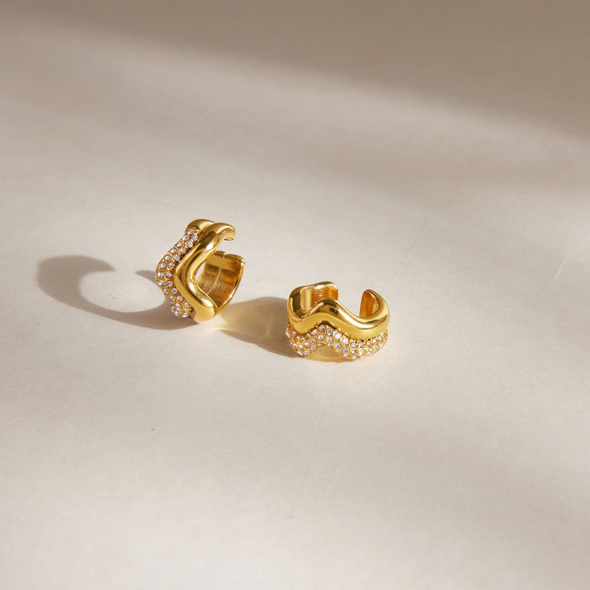 Knotted Huggie Earrings Collection