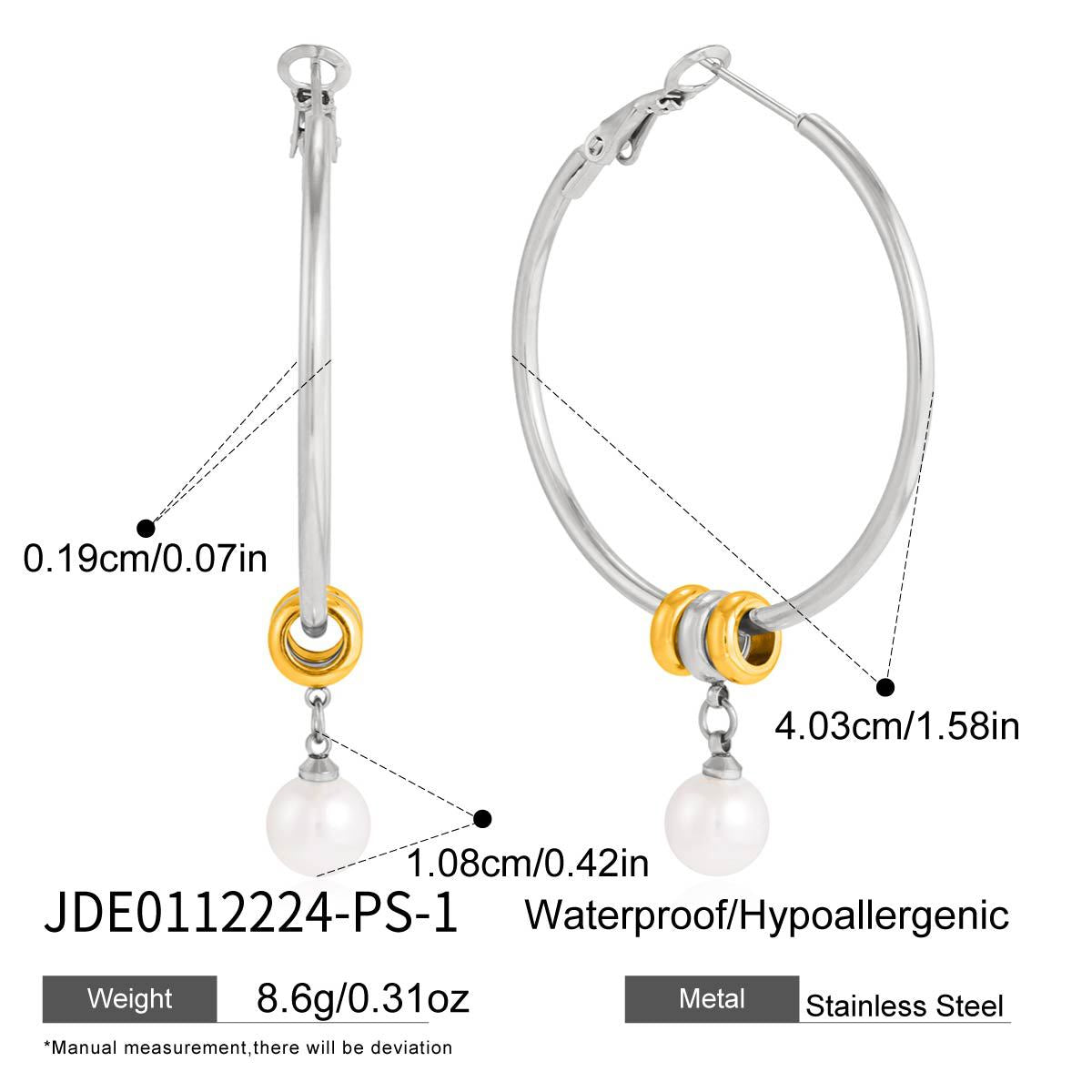 Zircon Hoop Earrings Assortment