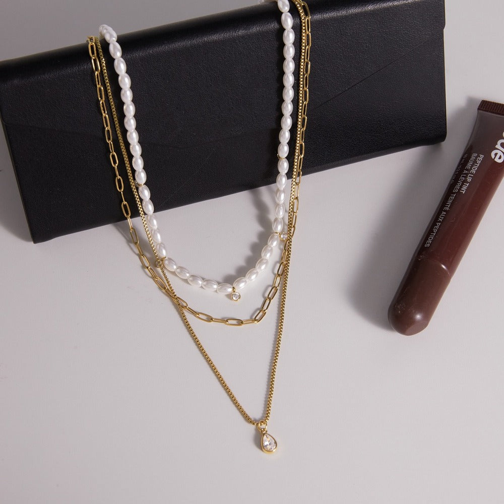 Pearl Chain Necklace