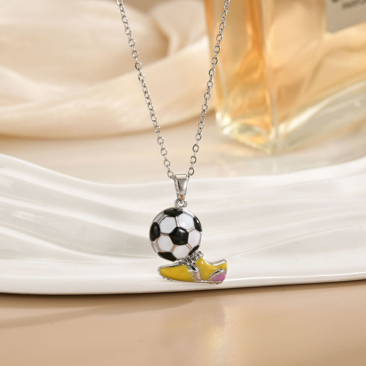 Soccer Pendant Necklace Collection