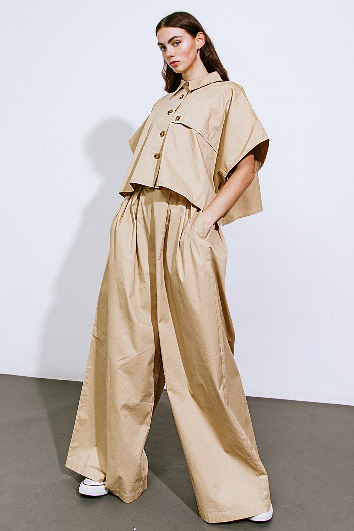 IT'S PERFECT TIMING WOVEN PANTS