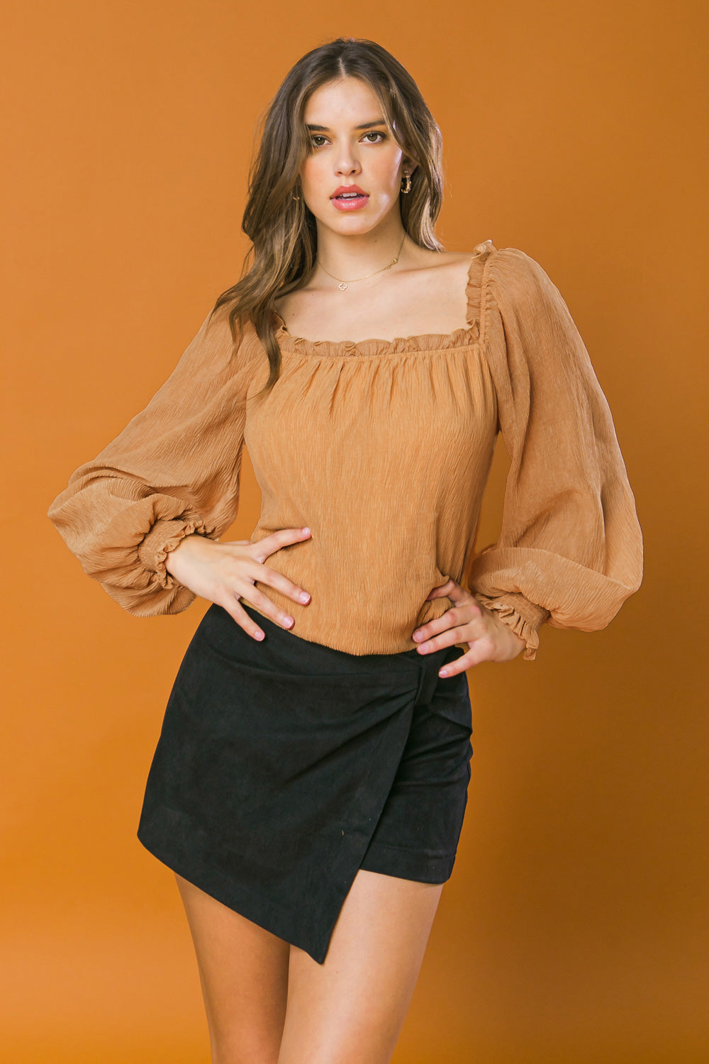 MY LAST WISH WOVEN TOP