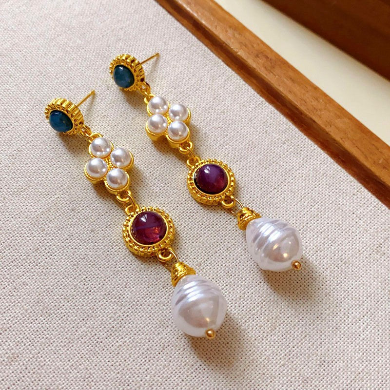 Second-Hand Vintage Jewelry With Diamond-Encrusted Flowers And Heart Necklaces, Retro Elegant Clavicle Chains, Light Luxury And High-End Necklaces
