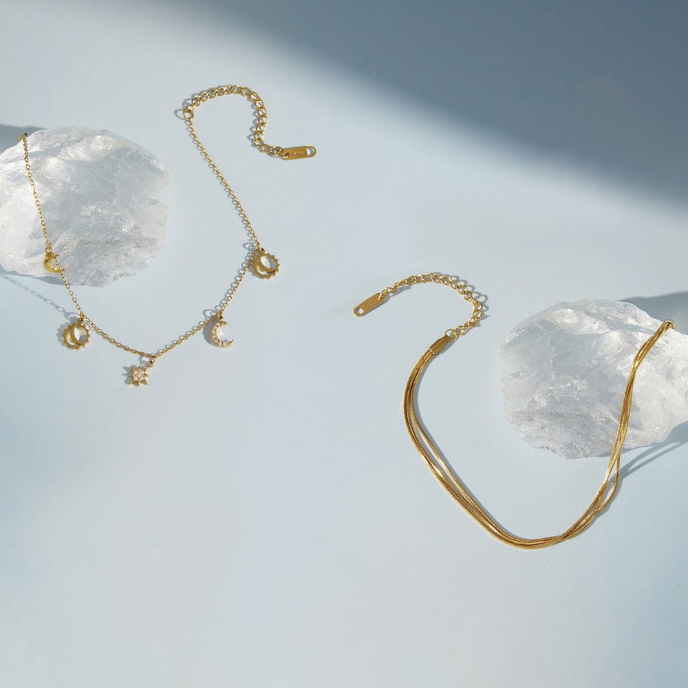 Stainless Steel Anklet Collection