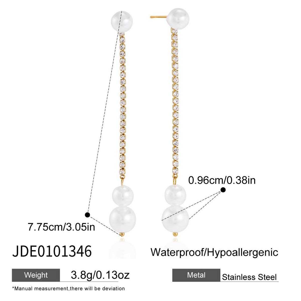 Pearl Tassel Earrings
