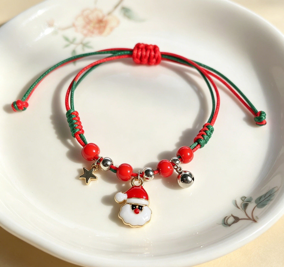 European And American Cross-border Hot Selling Christmas Bracelet Woven Bracelet Bracelet Christmas Gift Factory Supply