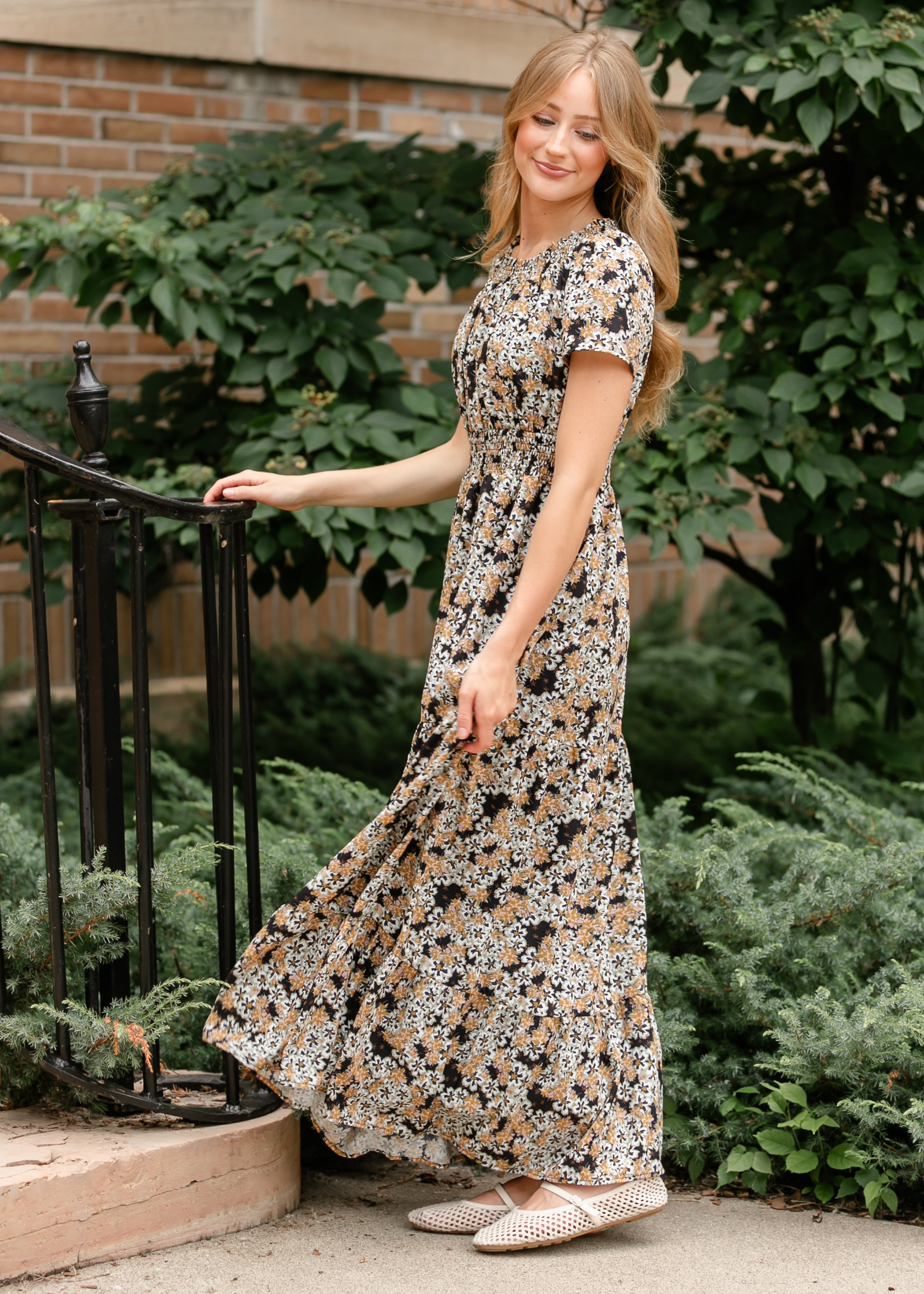 Fiona Floral Maxi Dress
