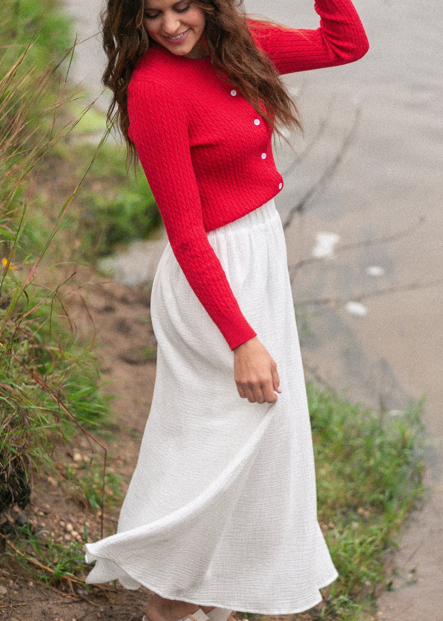 Kalani Cotton Gauze Maxi Skirt