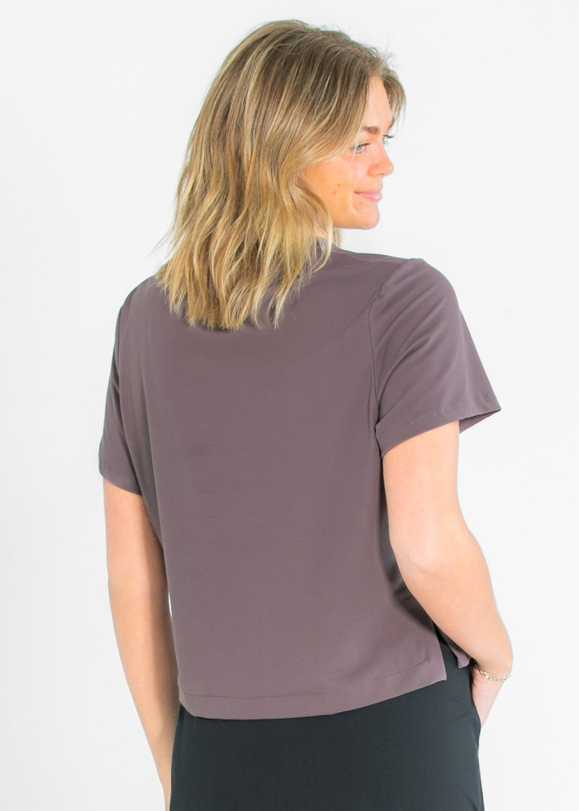 Kia Dusty Mauve Athletic Short Sleeve T-shirt