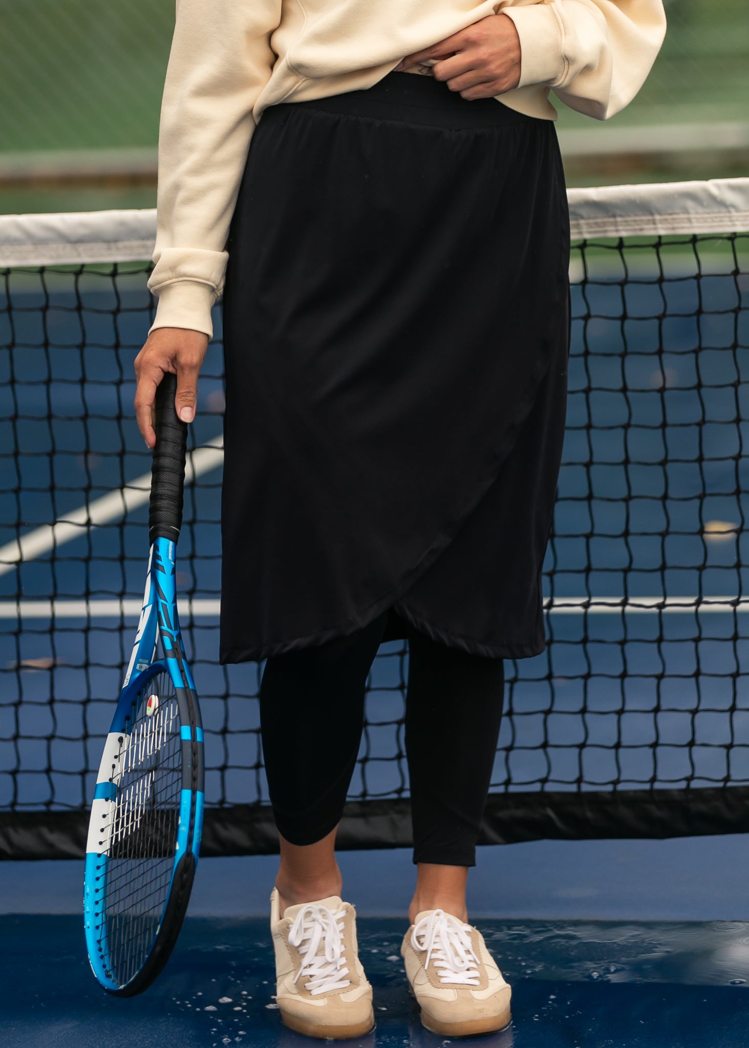 Lucille Tulip Hem Leggings Skirt