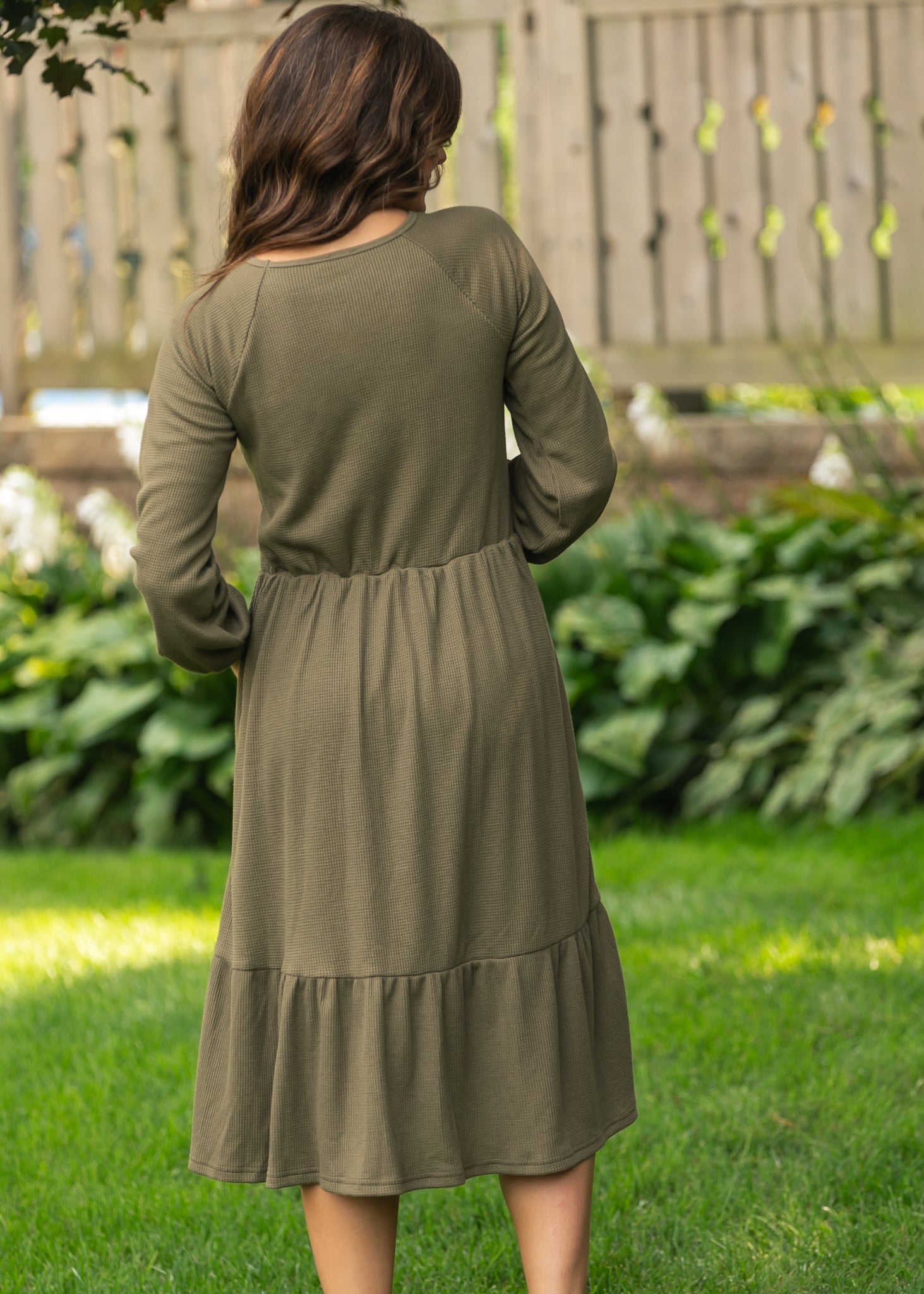 Luna Tiered Midi Dress