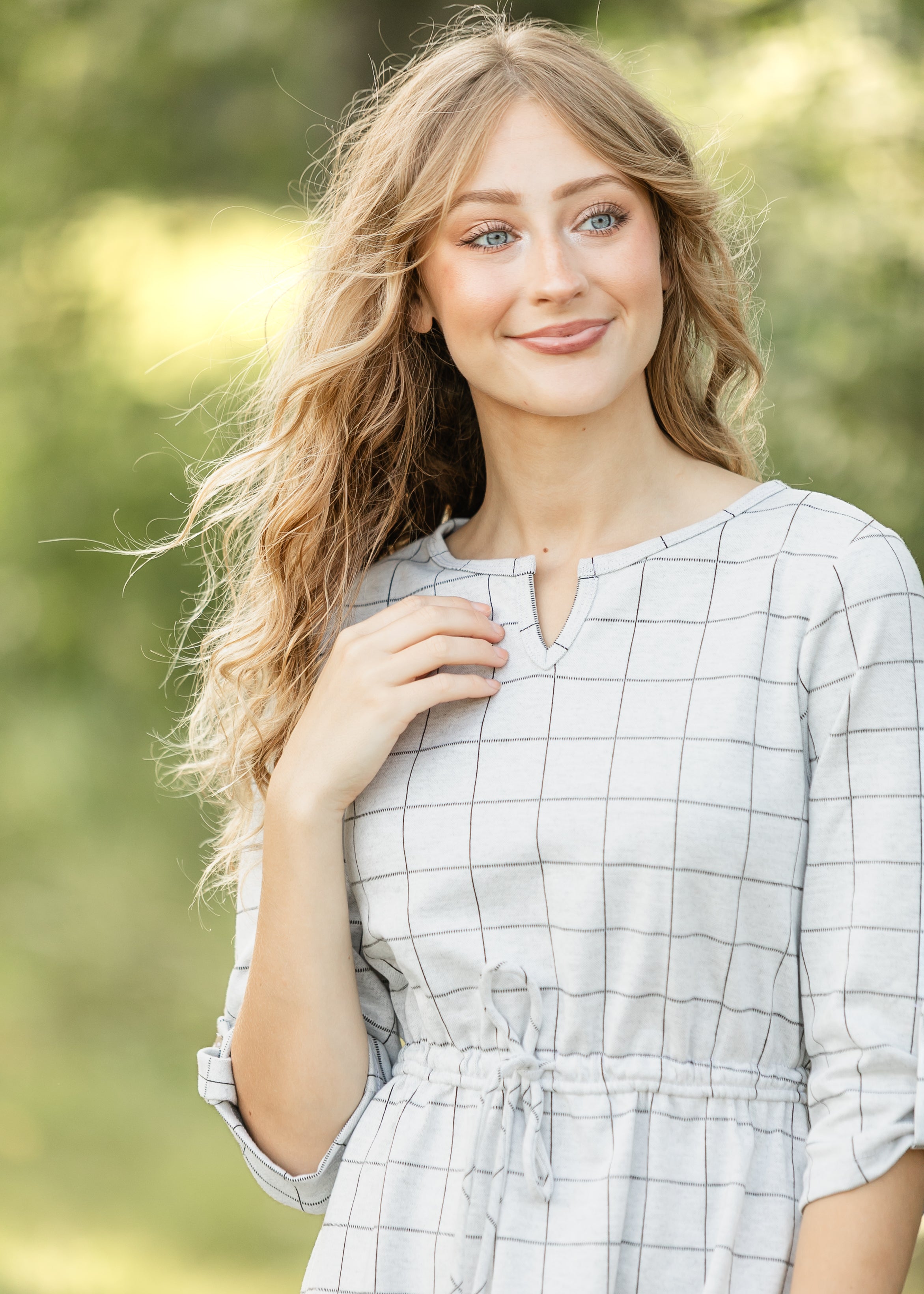 Monica Tie Waist Midi Dress