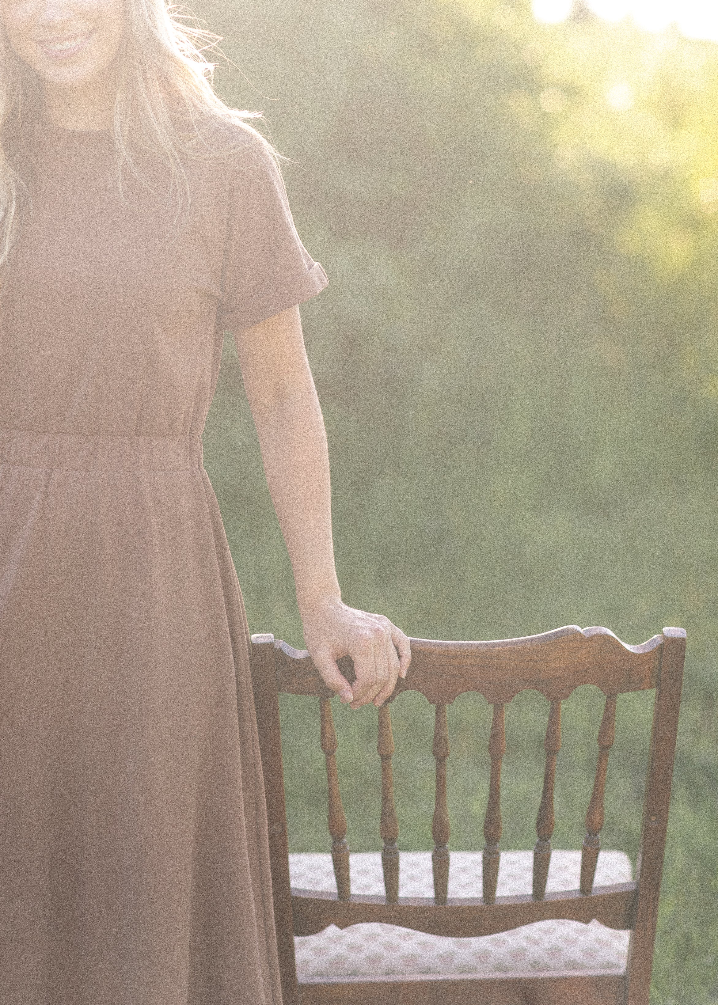 Casey Cap Sleeve Midi Dress