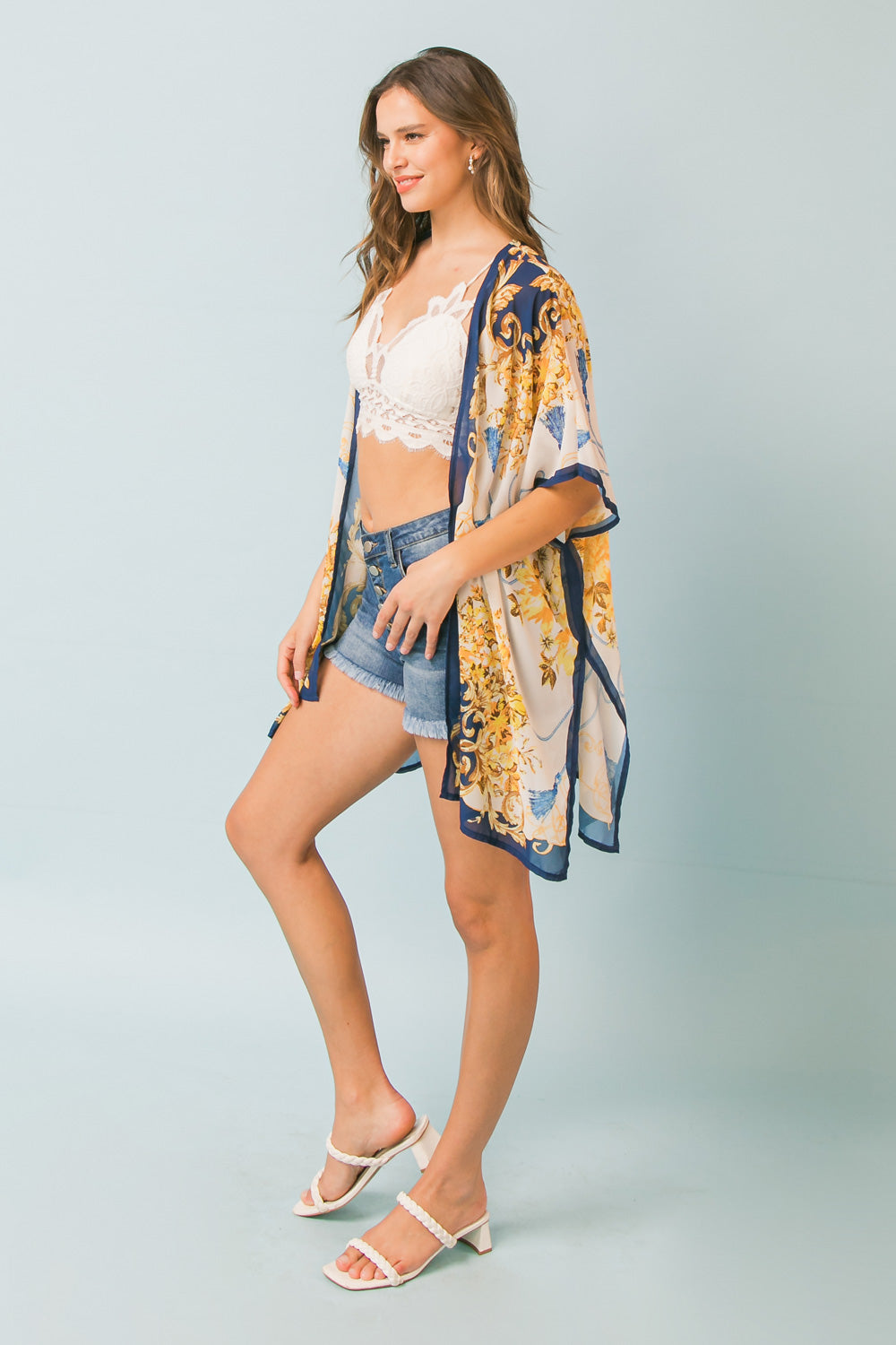 NEVER SAY NEVER WOVEN MIDI COVER UP