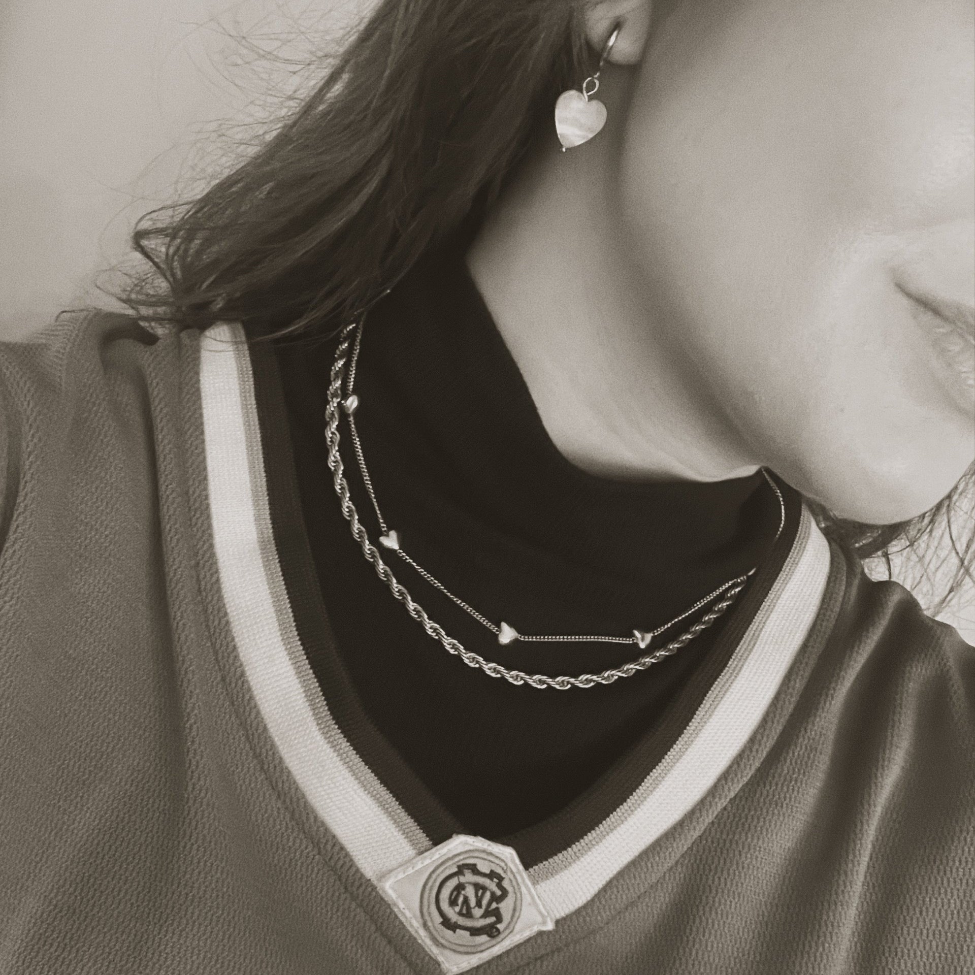 Luxurious Rope Gold Chain Necklace