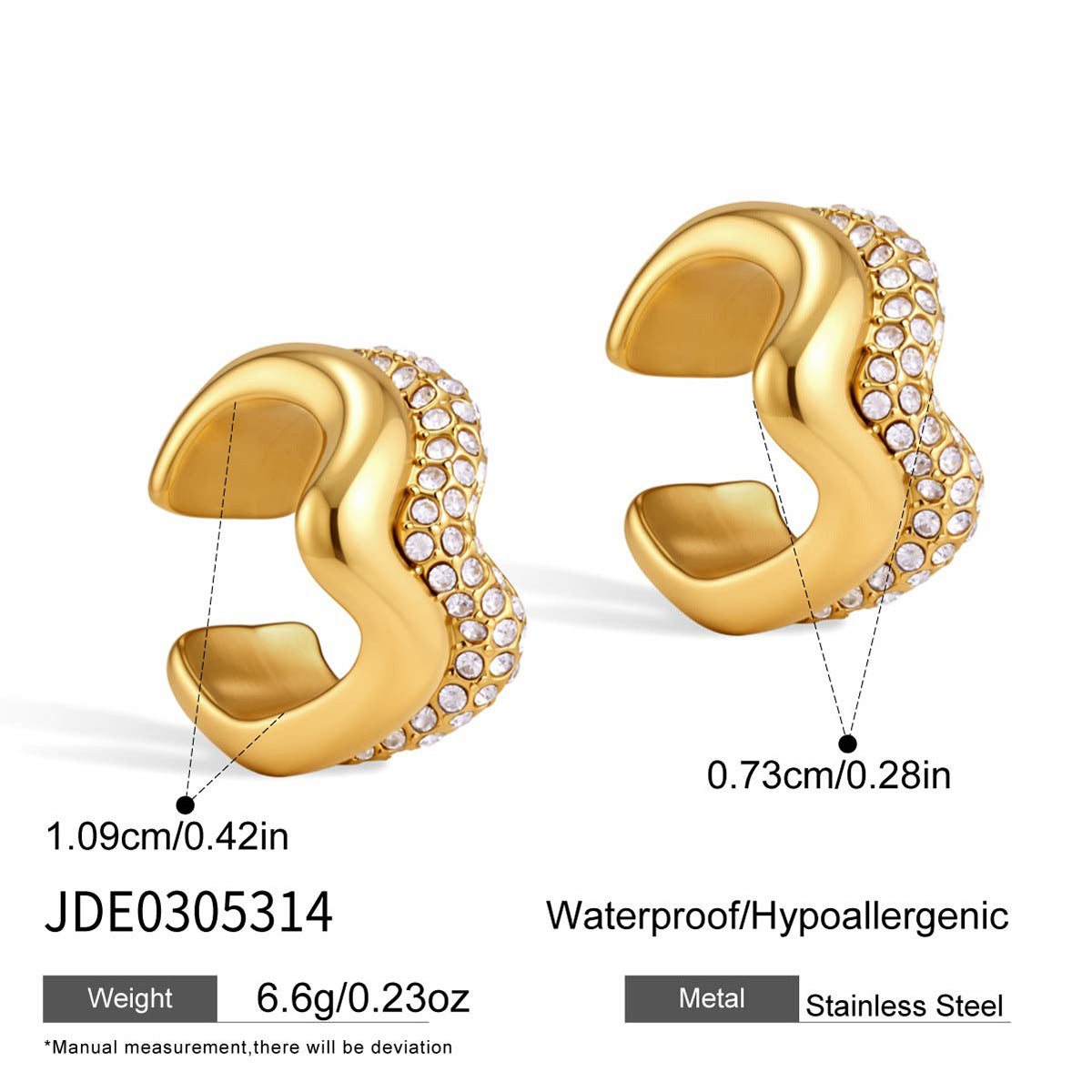 Knotted Huggie Earrings Collection