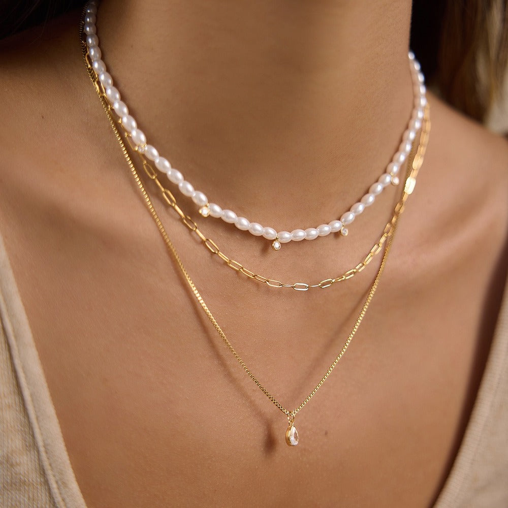 Pearl Chain Necklace
