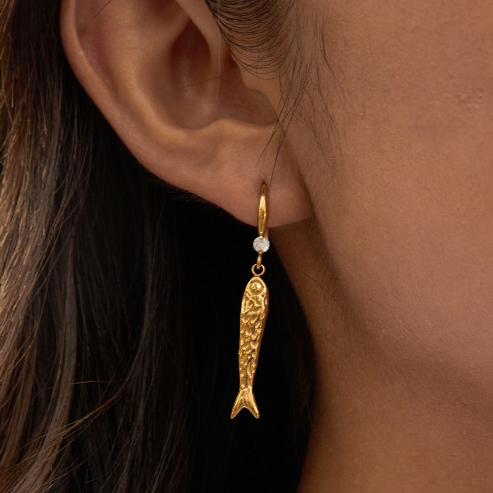 Fish Drop Earrings Collection