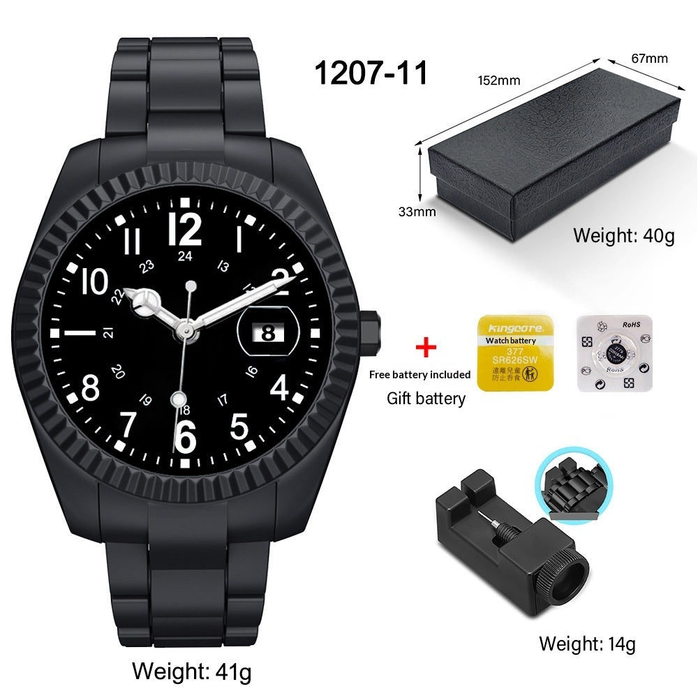 New Mens Watch Stylish Business-oriented Design With A Large Dial