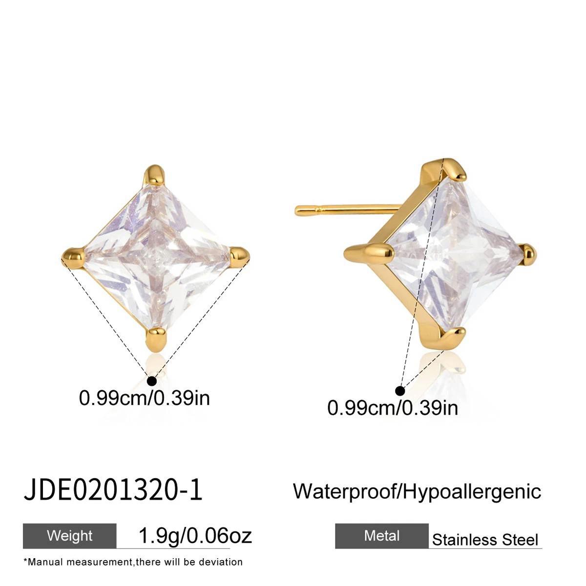 Zircon Necklace and Earring Set Collection