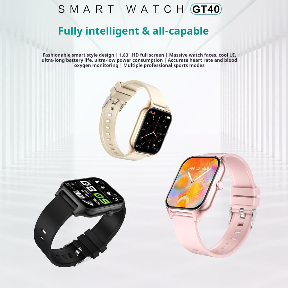 Multi-sport Mode Custom Dial Sleep Monitoring Sport Step Counting Watch