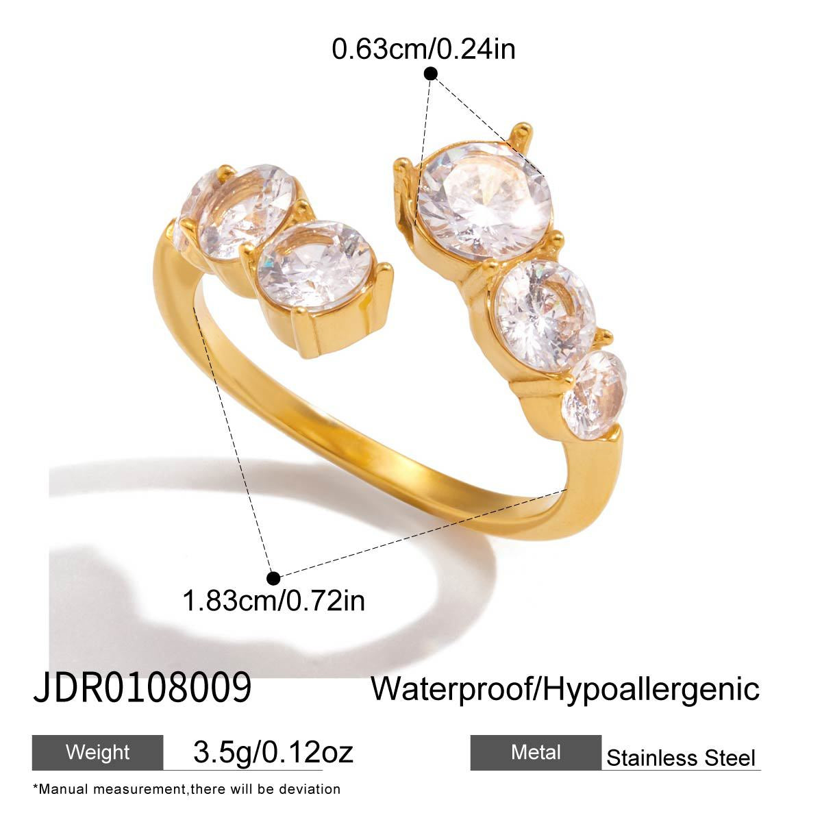 Zircon Cocktail Ring Collection