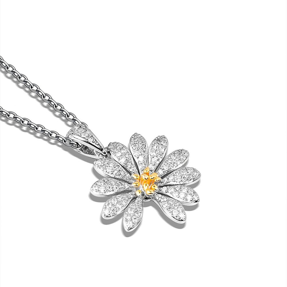 Daisy Zircon Necklace Collection
